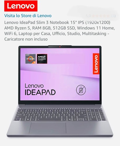 Lenovo ideapad slim 15amn8 - ideapad,