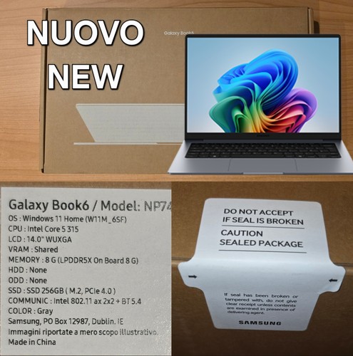 Samsung galaxy book6 - 14", core