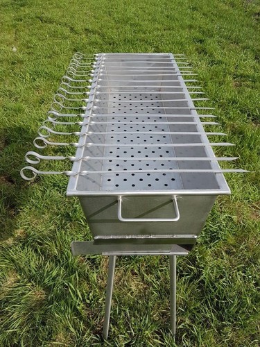 Barbecue acciaio inox lungo - in,