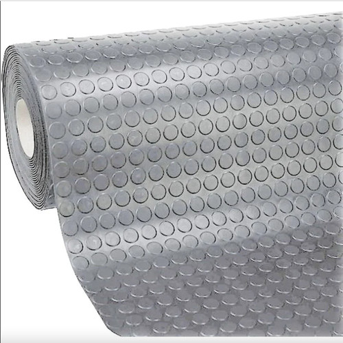 Tappeto gomma grigio - gomma, pvc